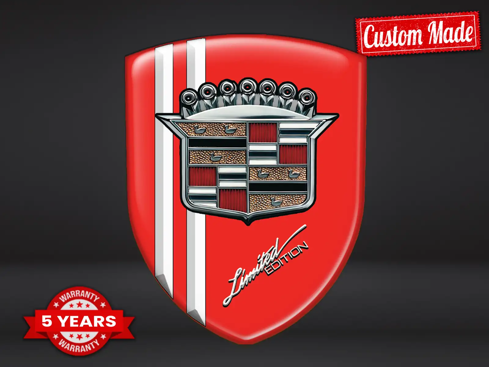 Cadillac Stickers Auto Max Stylé Sport Déco Décalcomanies ST